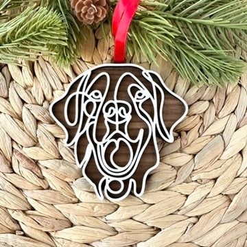 Dog Breed Christmas Ornament