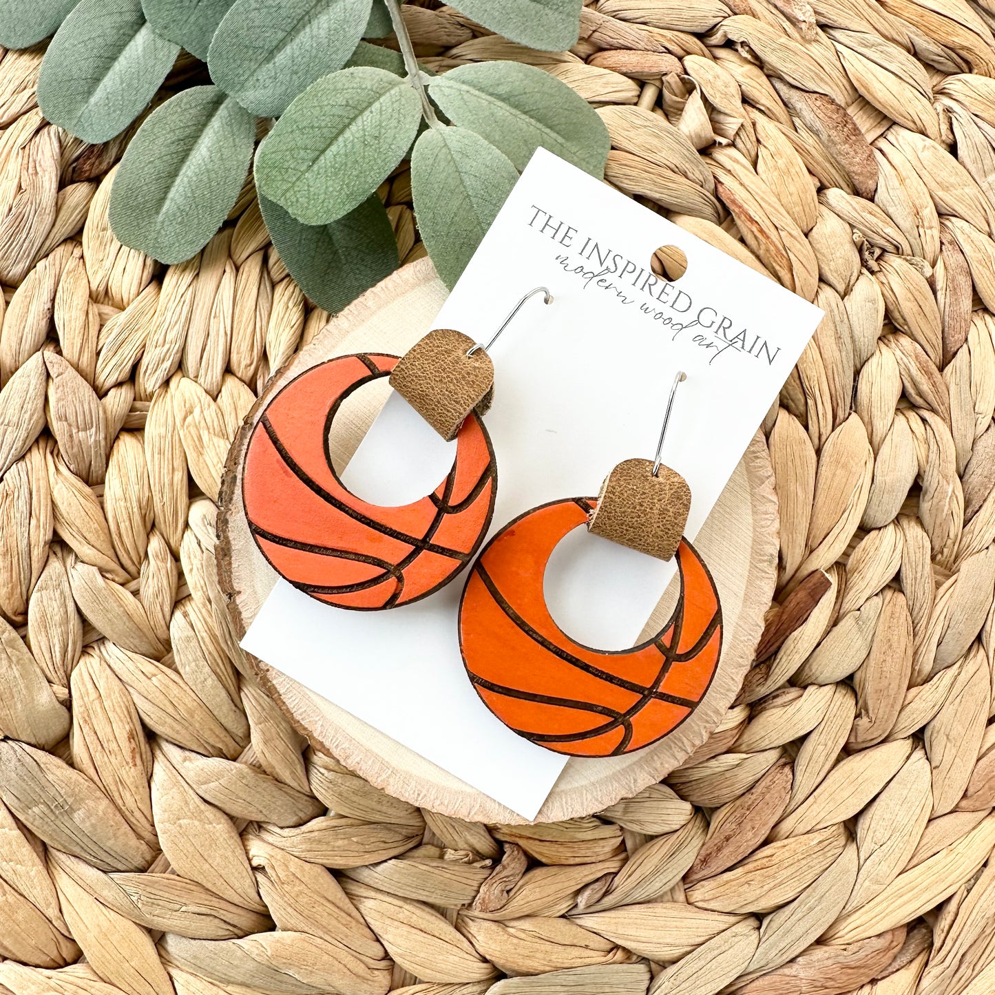 Basketball Hoop Earrings