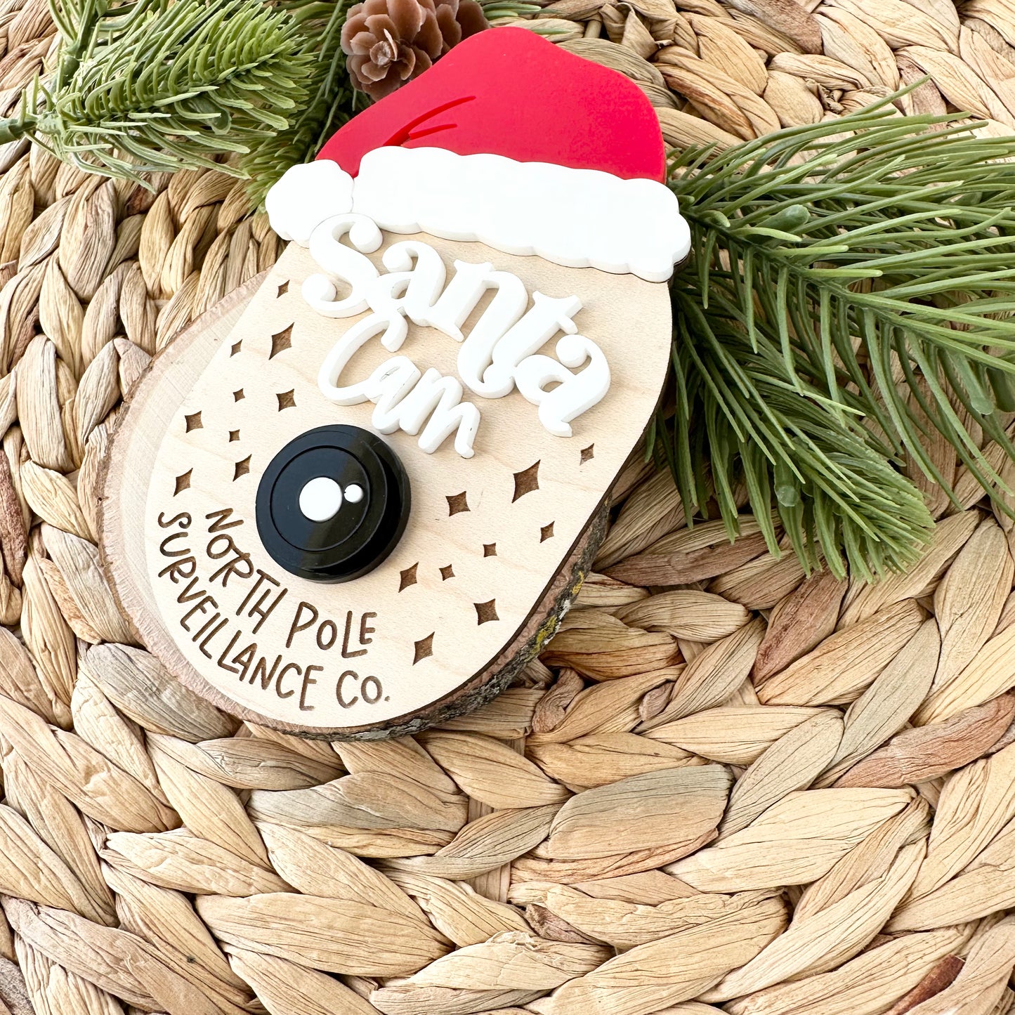 Santa Cam Magnet/Ornament