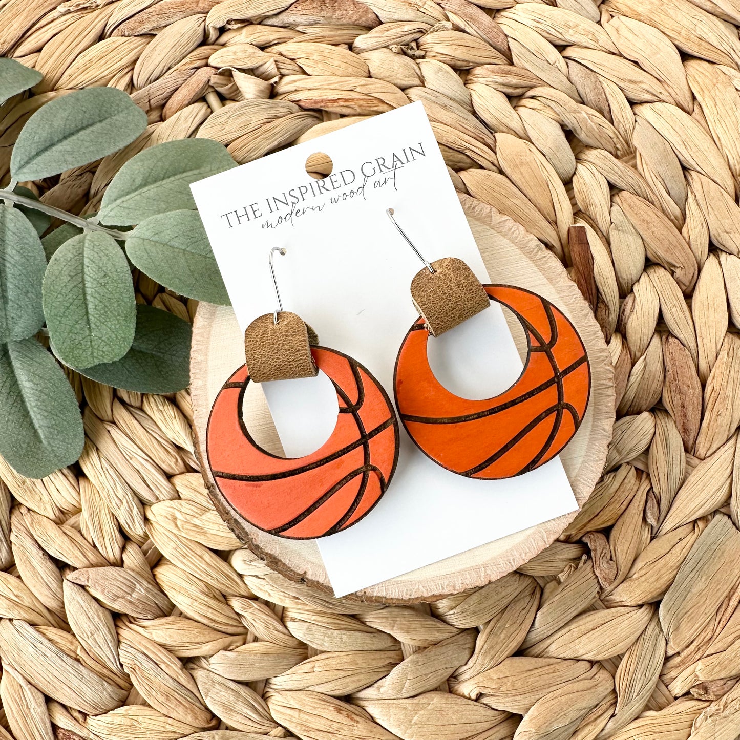 Basketball Hoop Earrings