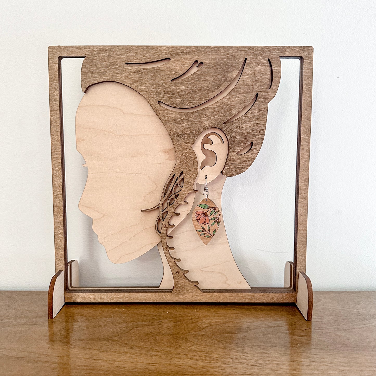 Floral Leaves Petal Earrings