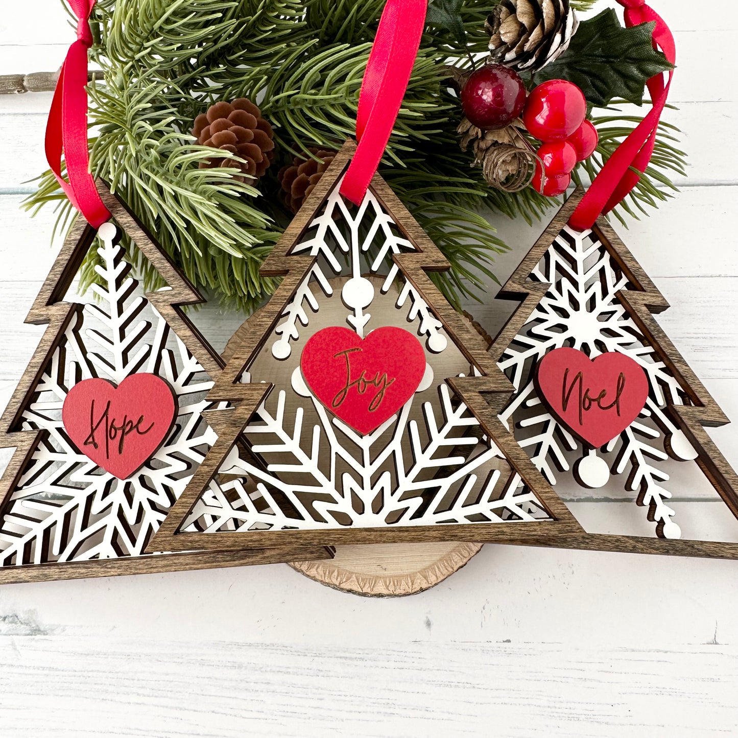 Snowflake Tree Ornament