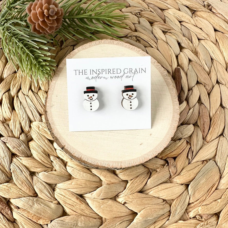 Snowman Studs