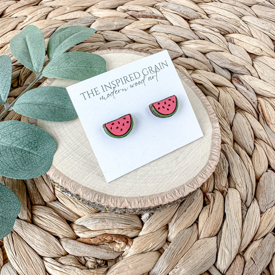 Watermelon Studs