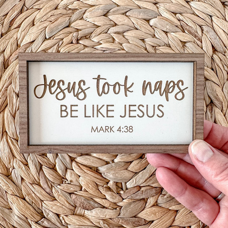 Jesus took naps