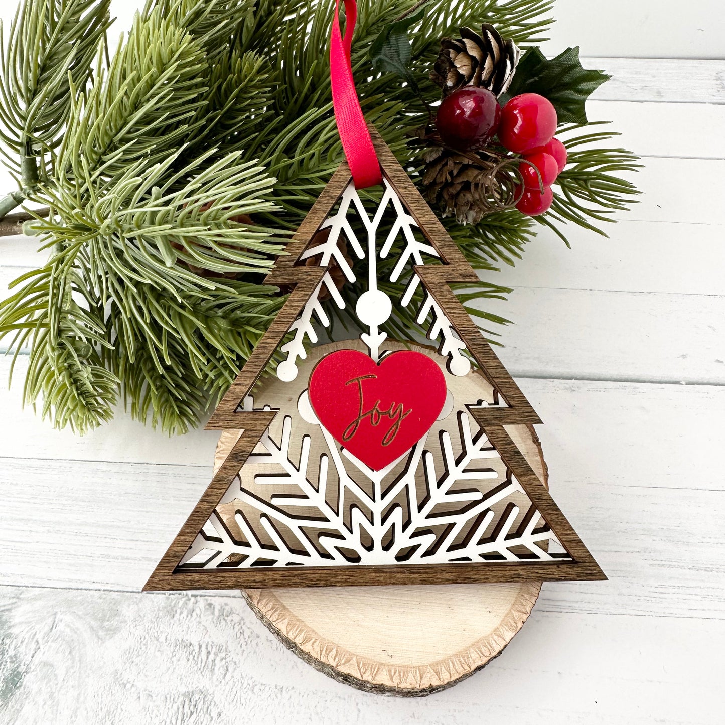 Snowflake Tree Ornament