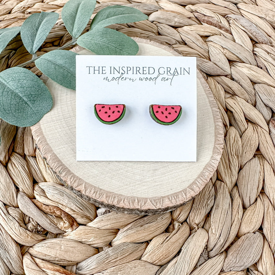 Watermelon Studs