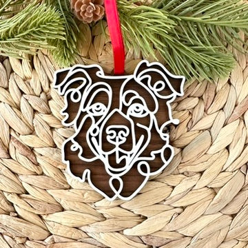Dog Breed Christmas Ornament
