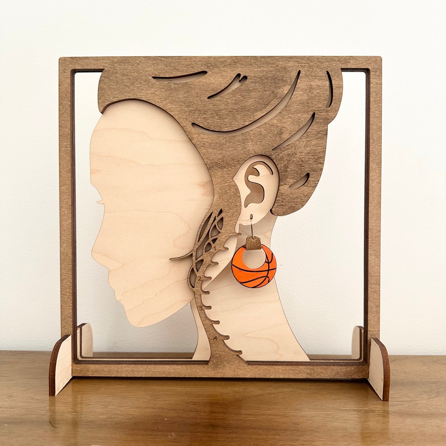 Basketball Hoop Earrings