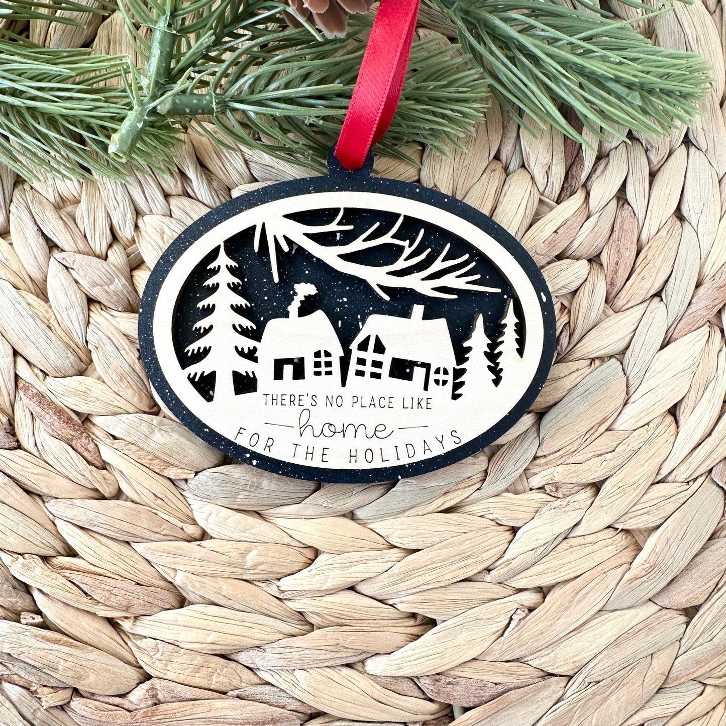 Home for the holidays ornament