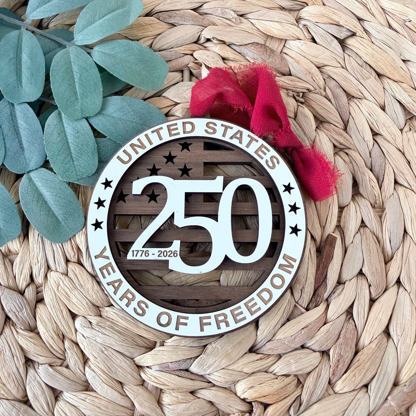 America 250 Commemorative Ornament