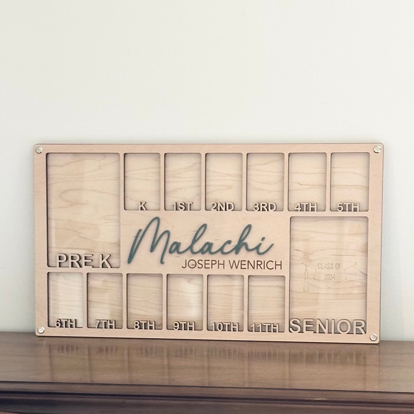 School Years Keepsake Photo Frame