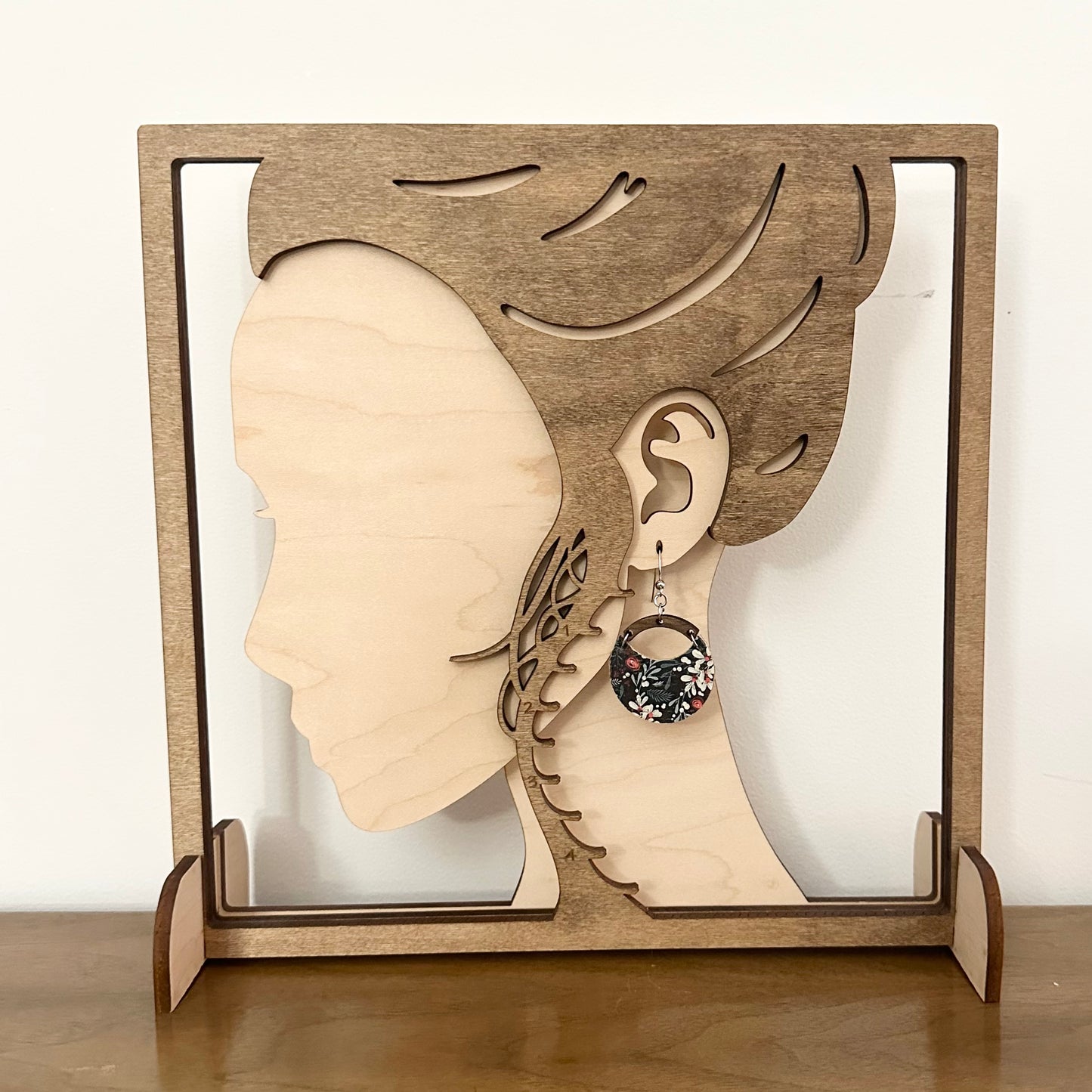 Round Arch Earrings - HO HO HO