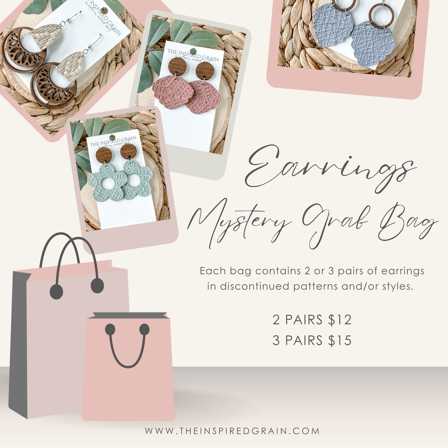 Earrings Mystery Grab Bag