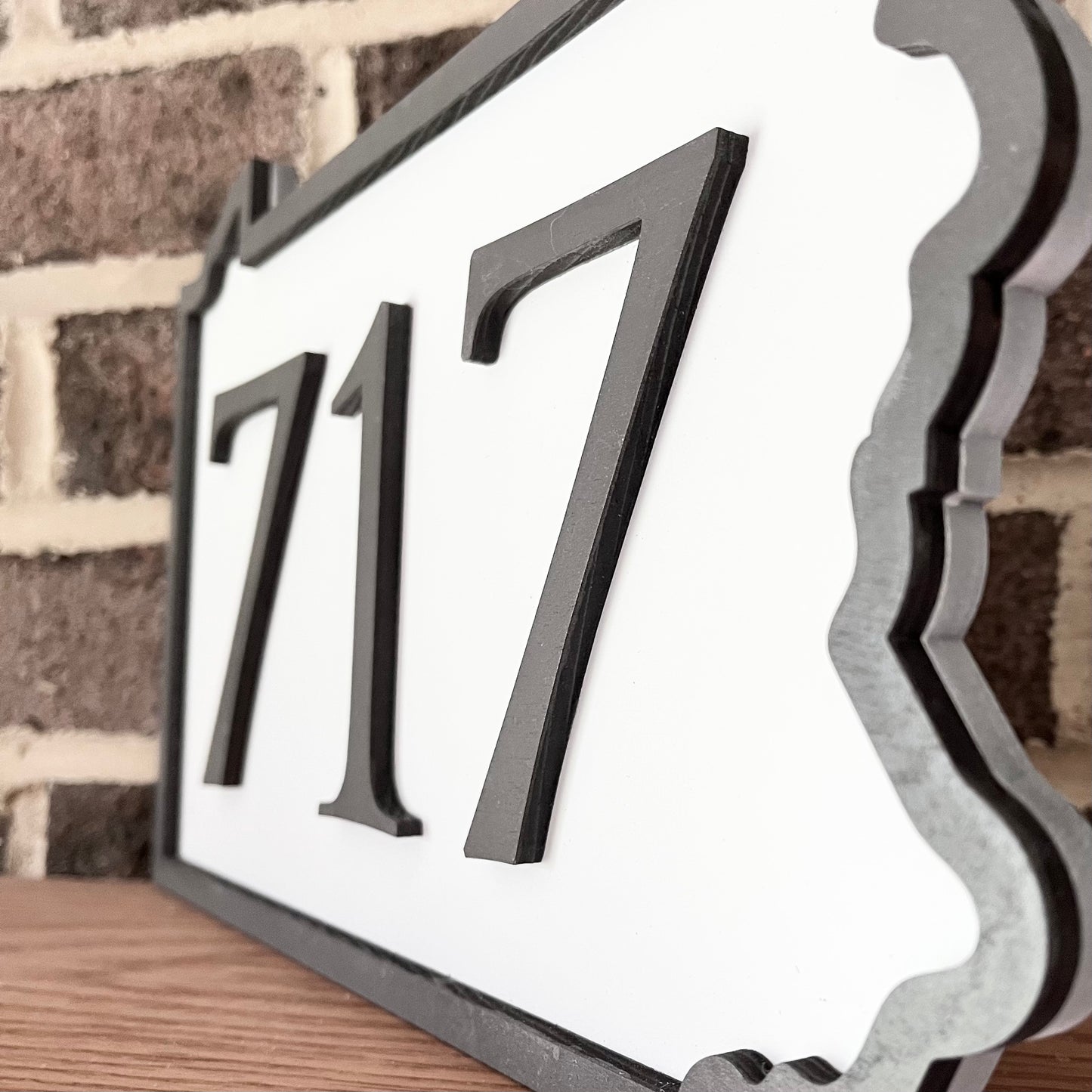 Area Code/Zip Code Pennsylvania 3D wood sign