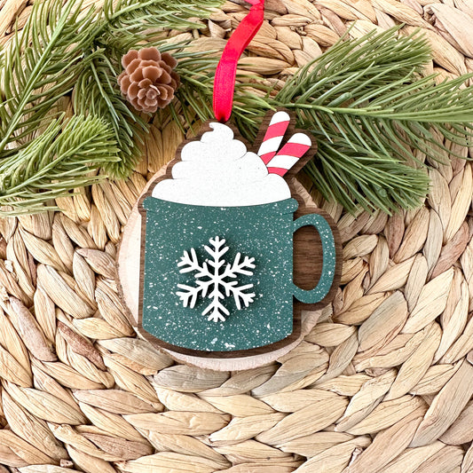 Snowflake Mug Ornament