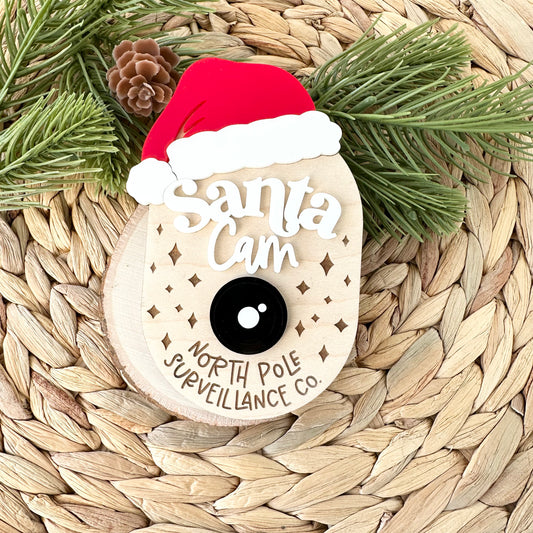 Santa Cam Magnet/Ornament