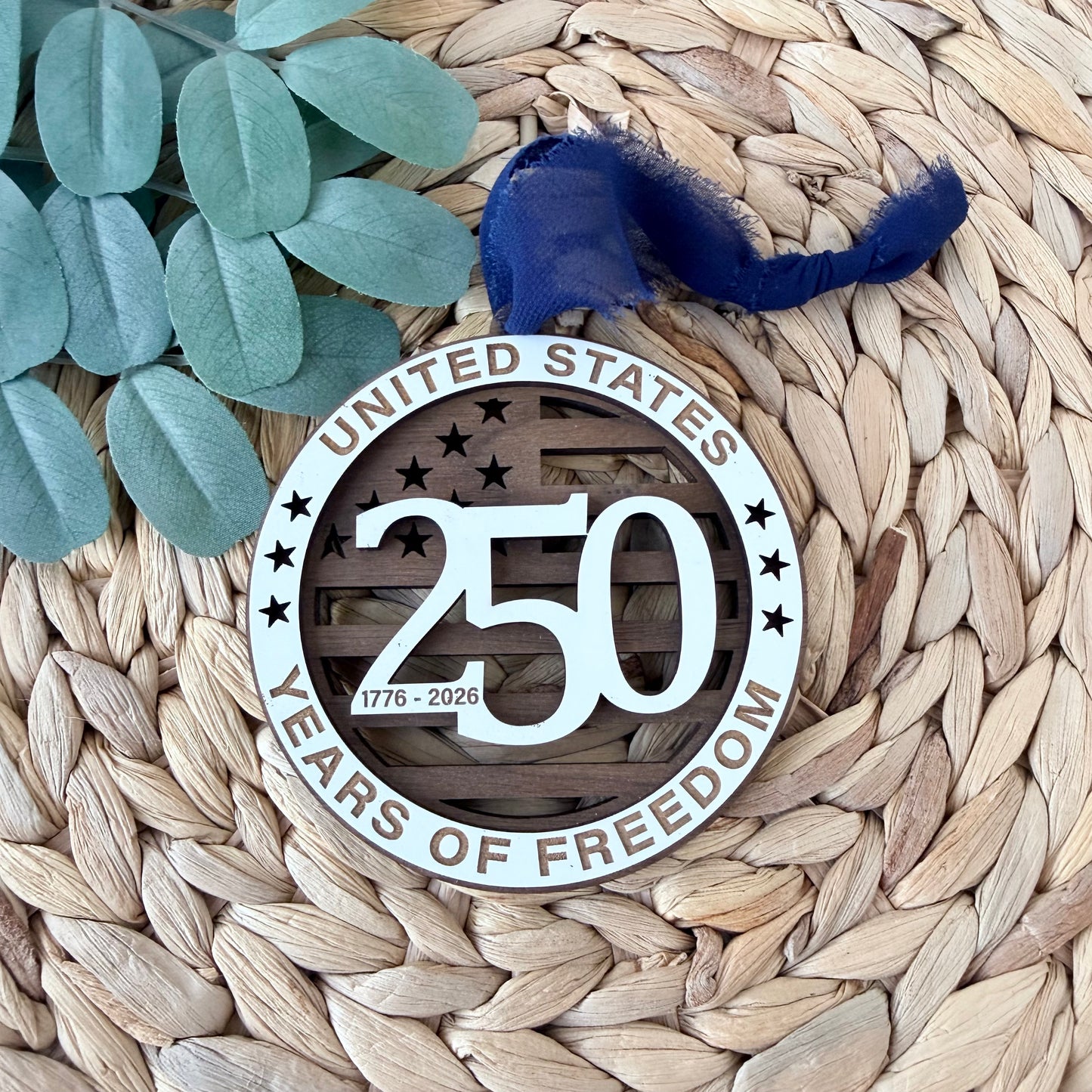 America 250 Commemorative Ornament