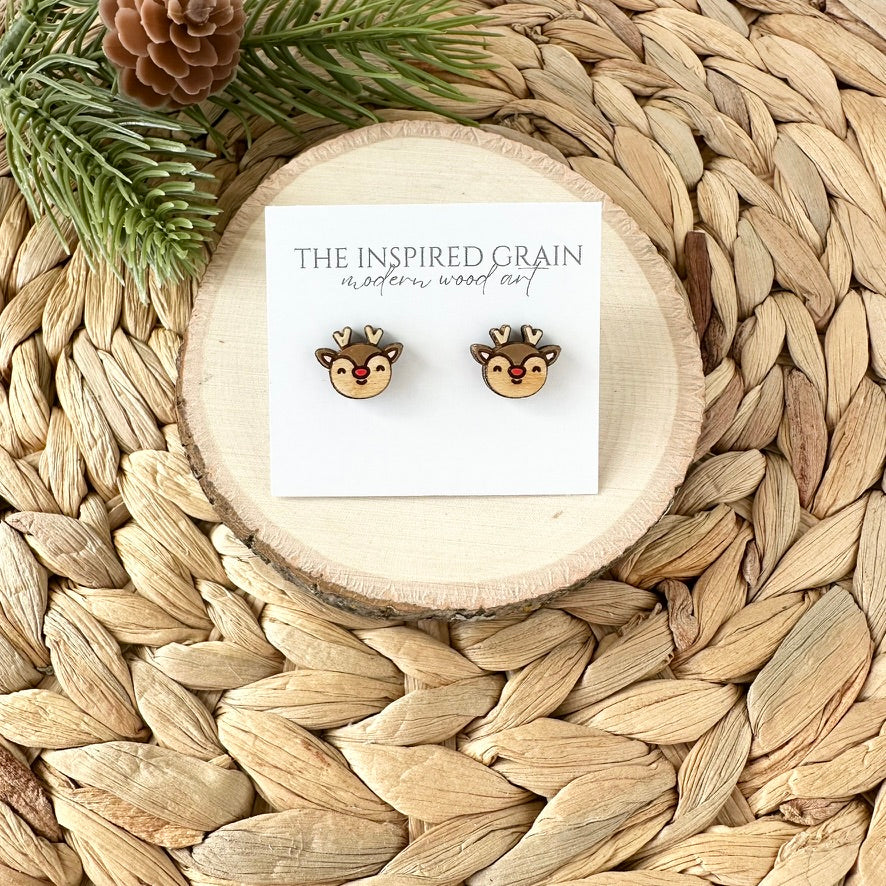 Reindeer Studs