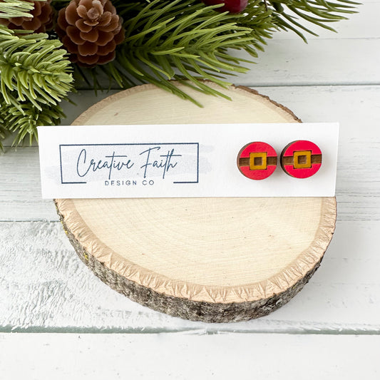Santa Belt Studs