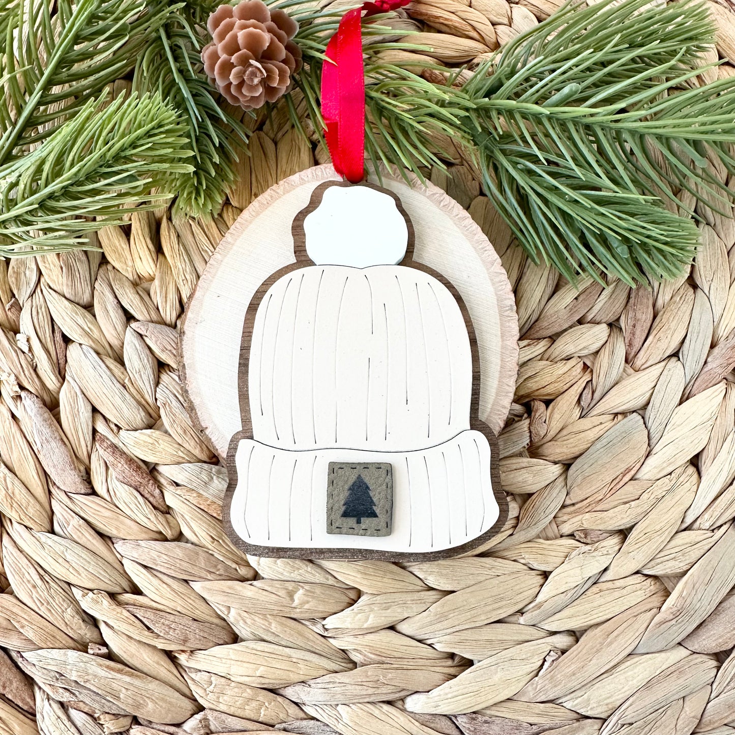 Winter Beanie Ornament