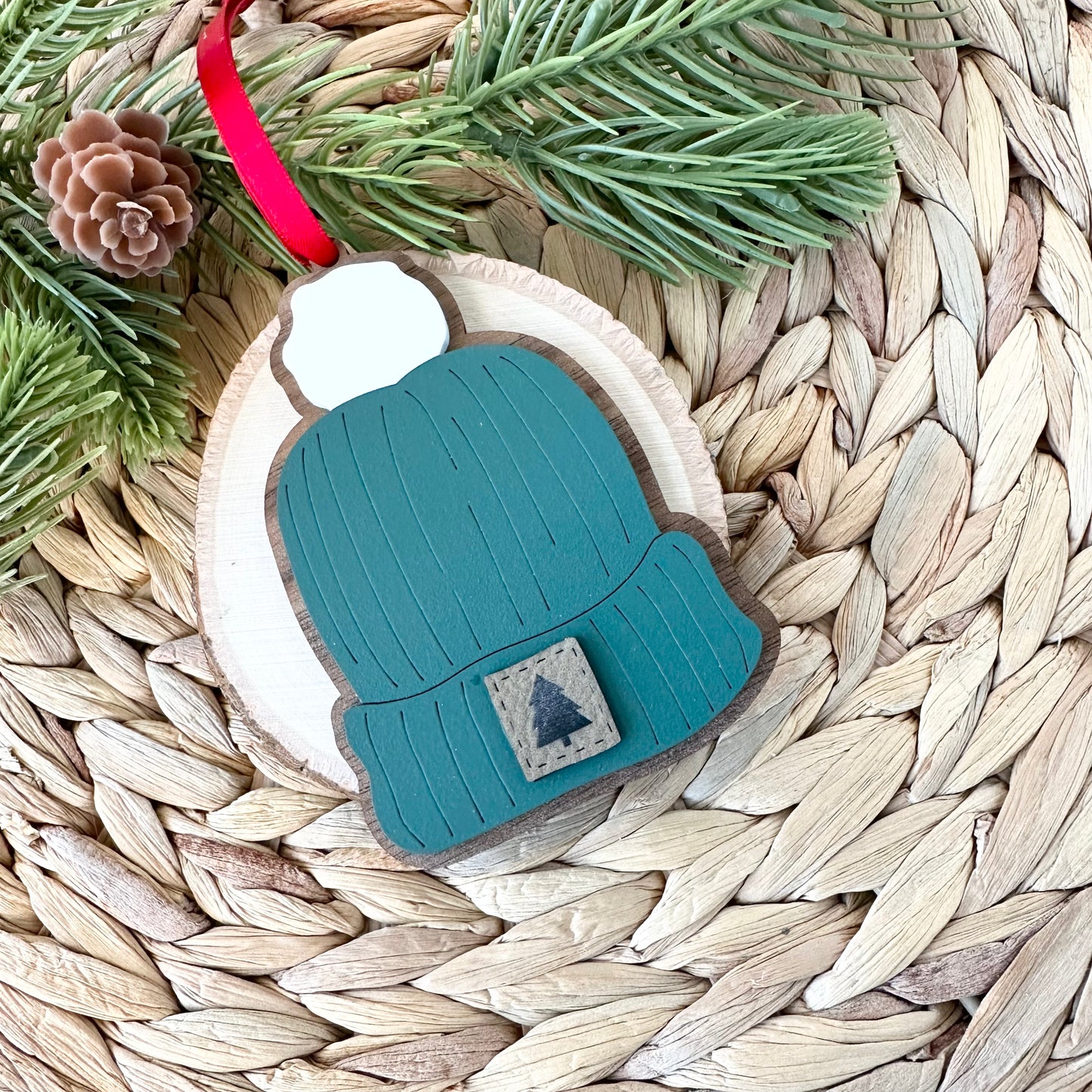 Winter Beanie Ornament