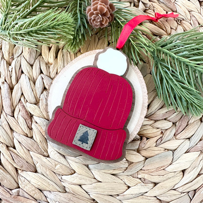 Winter Beanie Ornament