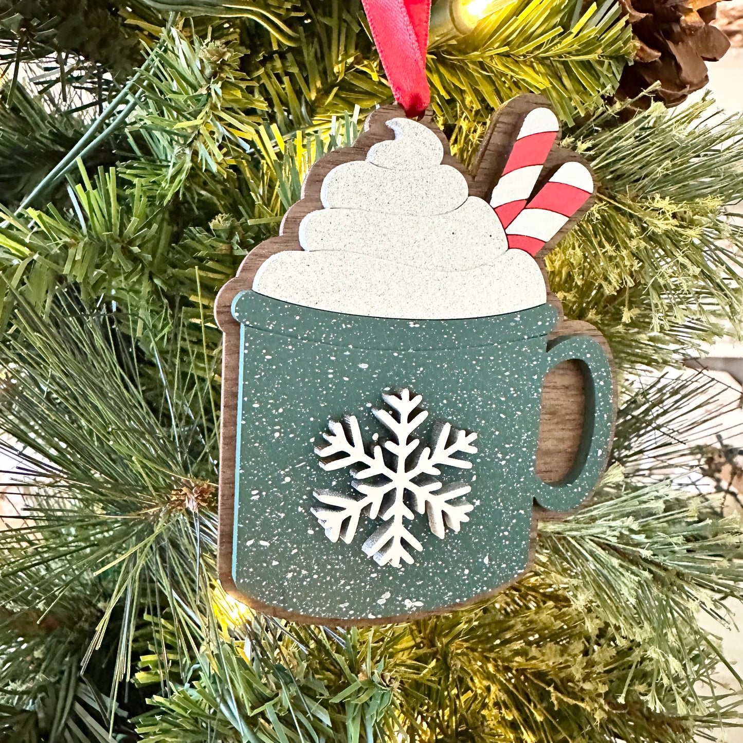 Snowflake Mug Ornament
