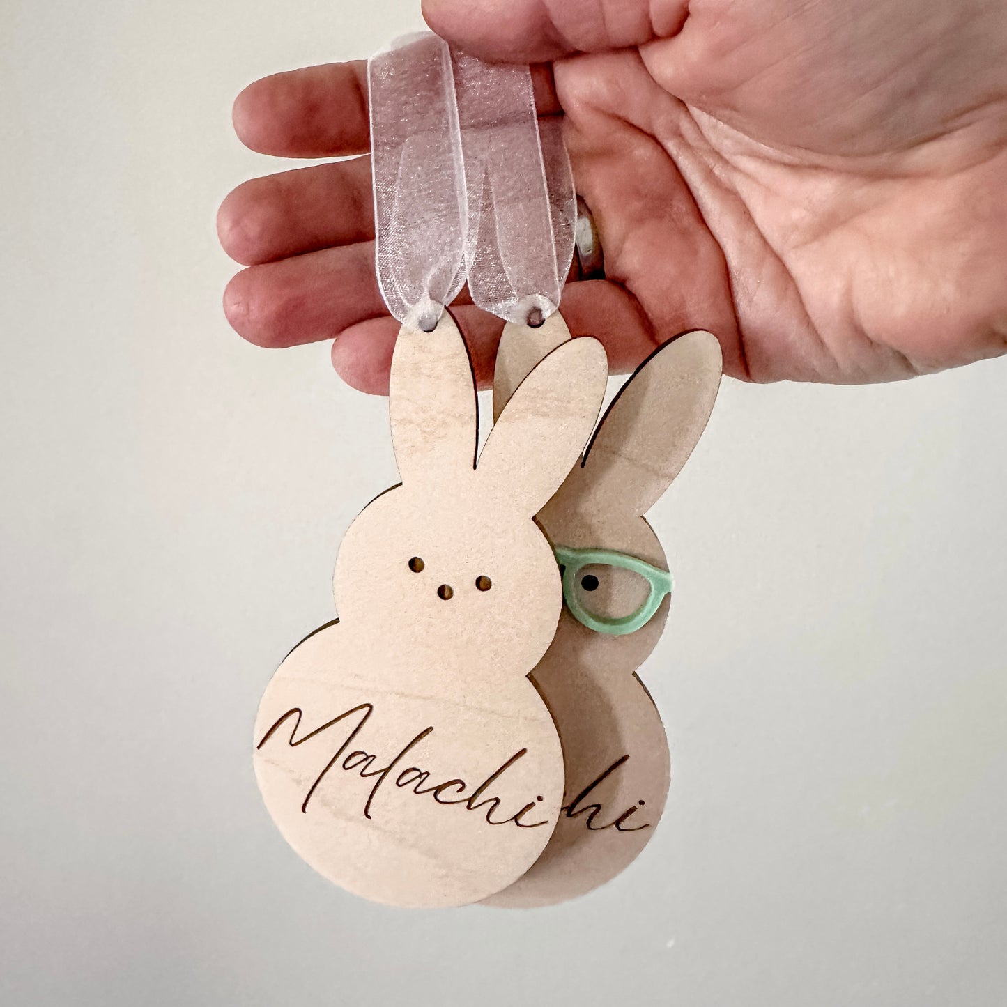 Personalized Peeps Easter Basket Tag