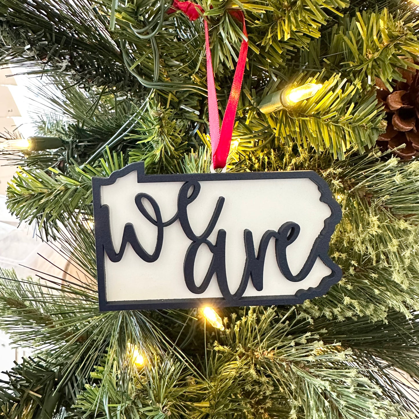 We Are Christmas Ornament