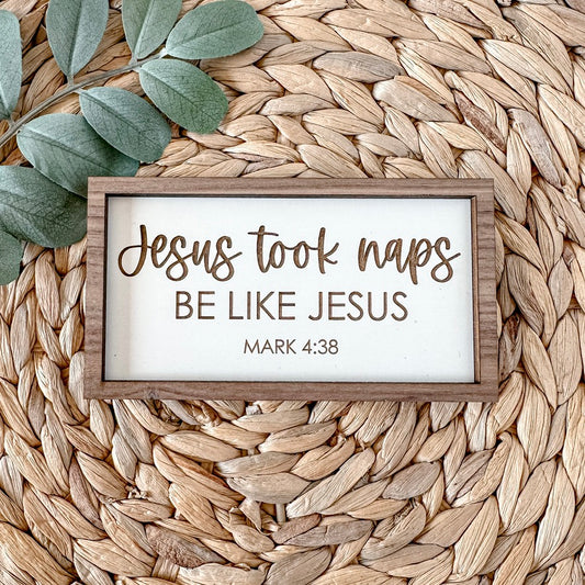 Jesus took naps