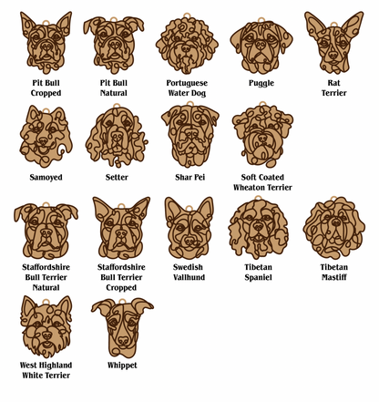 Personalized Dog Breed Ornament