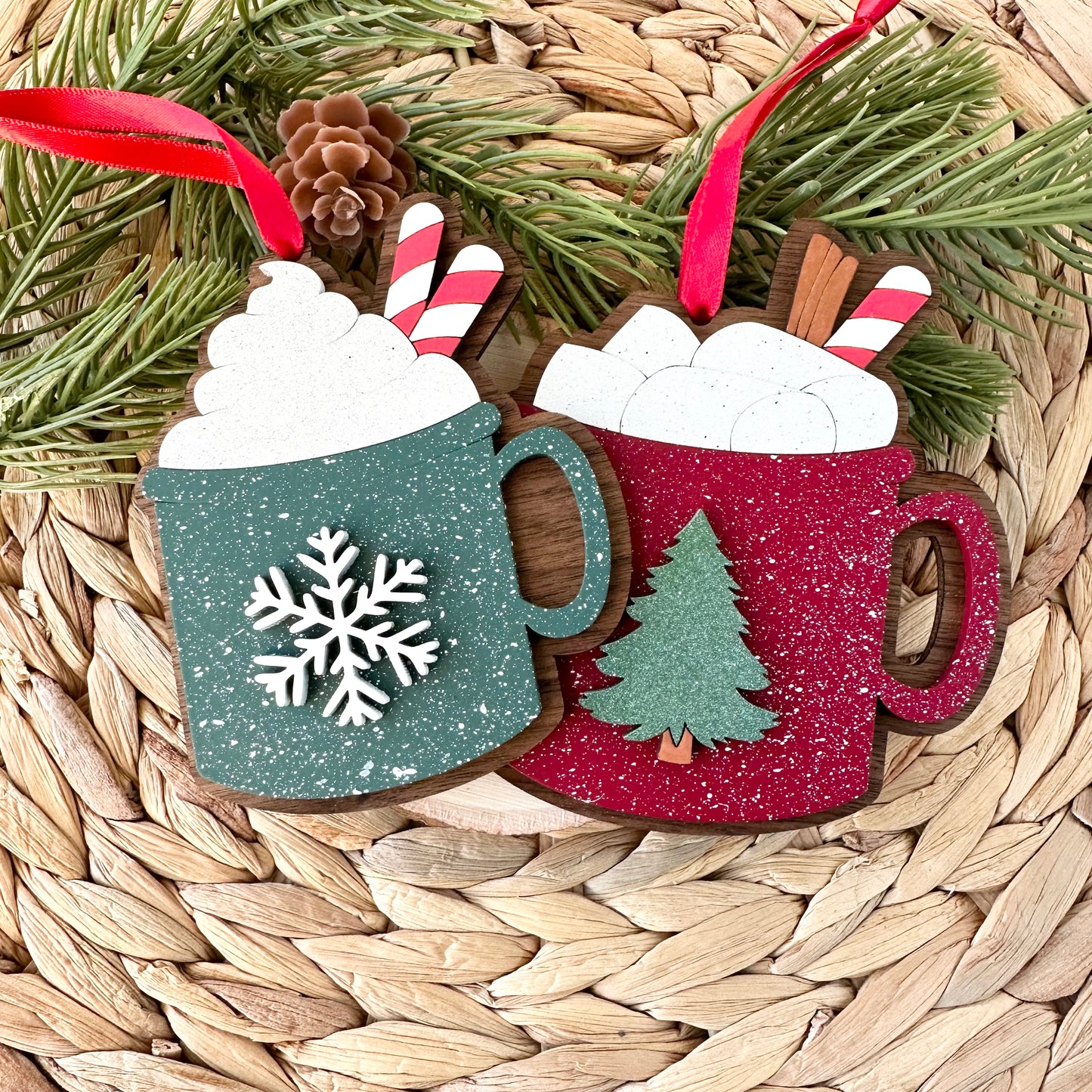 Snowflake Mug Ornament