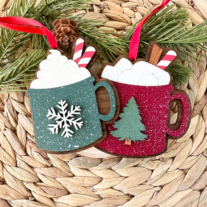 Snowflake Mug Ornament