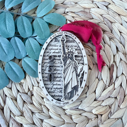Statue of Liberty 250 Commemorative Ornament