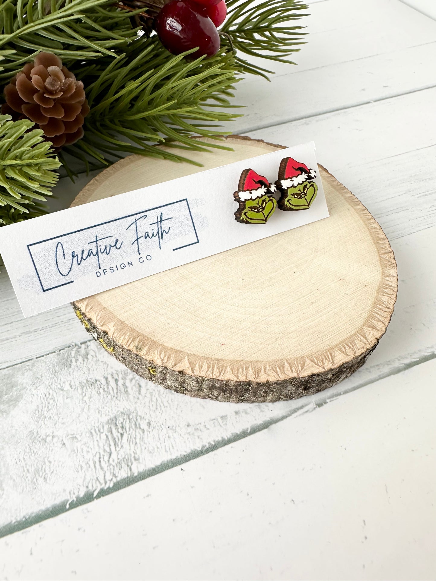 Grinch Studs