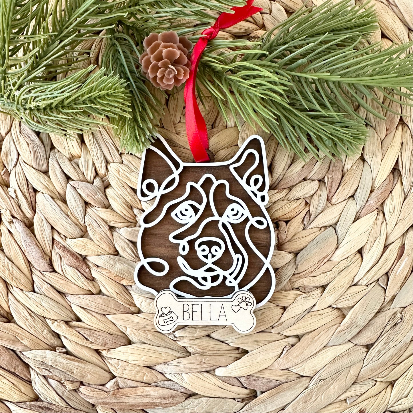 Personalized Dog Breed Ornament