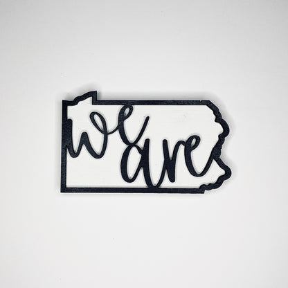 We Are Pennsylvania 3D magnet